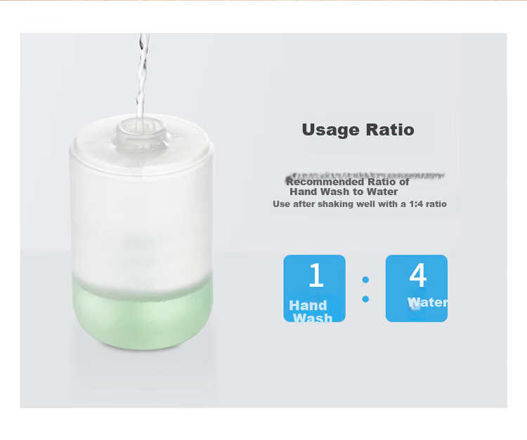 Daisy Leaf Japanese Automatic Soap Dispenser, Hand Sanitizer Machine with Bottle Sensor, Smart Electric Foam Hand Washer 3