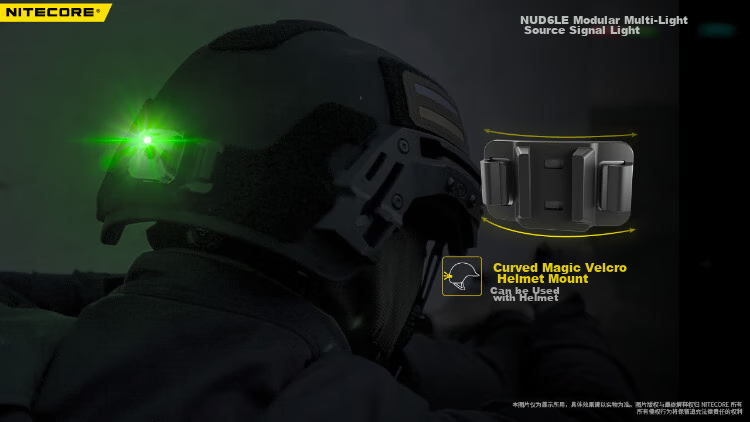 NITECORE NU06 LE Signal Light, Bicycle Safety Light, Night Riding Helmet Warning Light 9