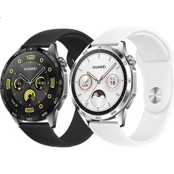 Спортивный силиконовый ремешок Xiaopijiang для Huawei Watch GT6/GT5Pro/GT4/GT3Pro, силиконовый ремешок для Huawei Watch5/Watch4Pro/3/Honor GS3, серый, 20 мм