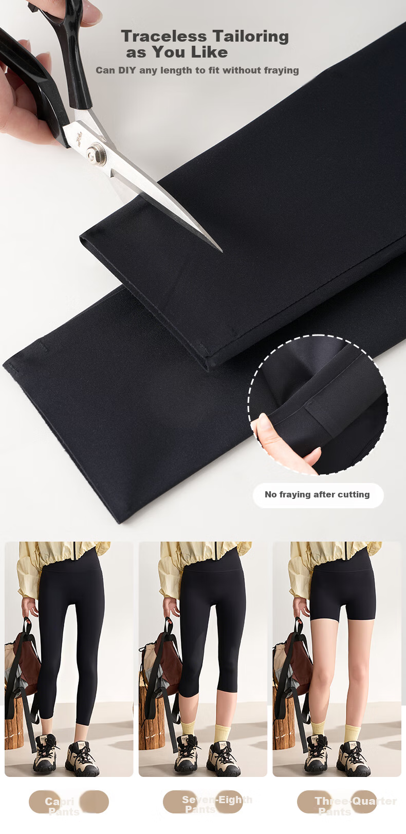 I'd Five-Minute Yoga Pants for Women, 2026 Summer Thin Style, Pressure-Elastic Seamless, for Outdoor Wear, Running, Fitness, Sports, Cycling Shorts 17