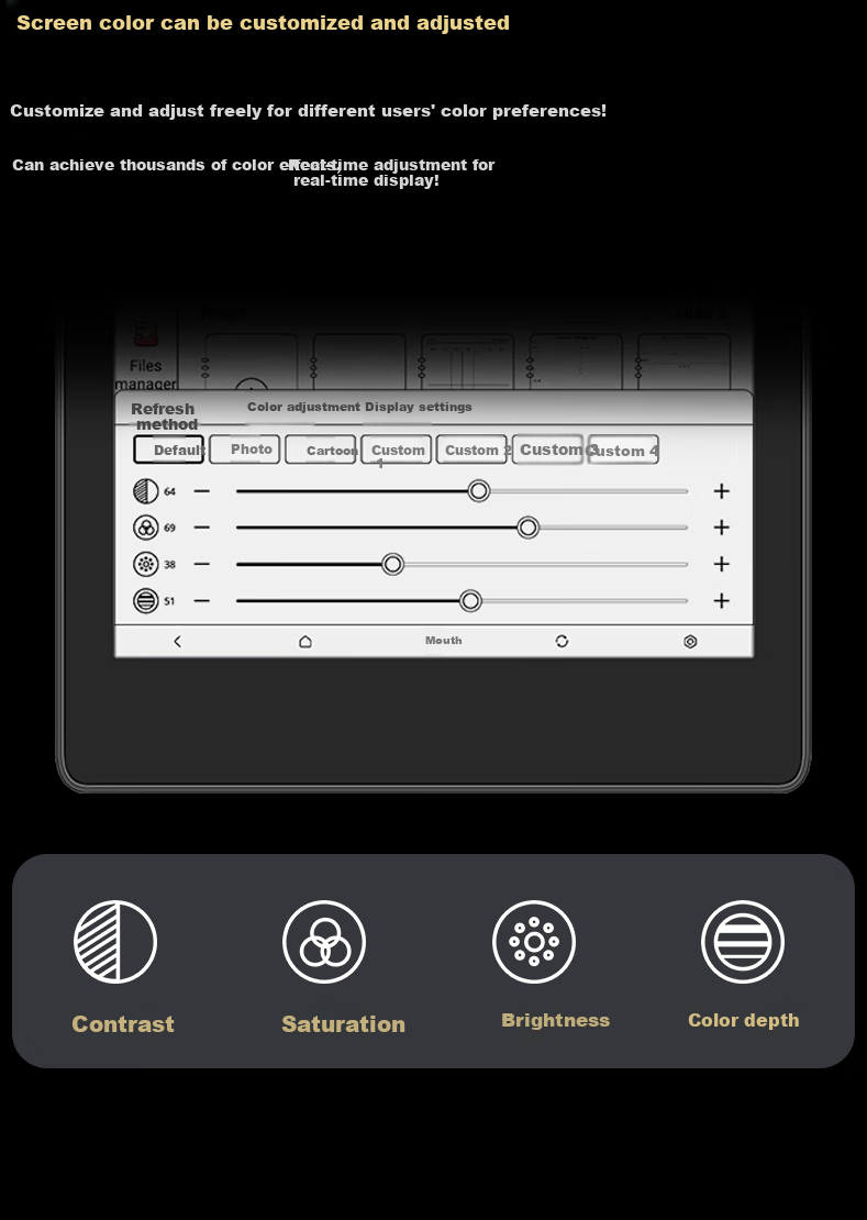 JDRead Collaboration MEEBOOK M8 Series Protective Leather Case Screen Protector 8
