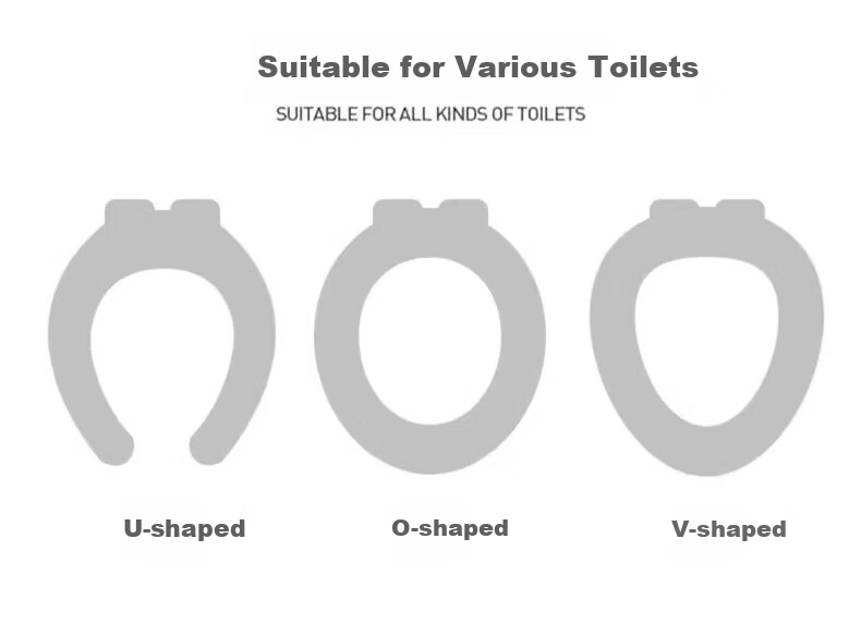 Xingfang Disposable Toilet Seat Covers, 10-Pack, Essential for Travel And Business Trips, Clean And Hygienic, Individually Wrapped, Portable, Water-Resistant And Dirt-Proof 10
