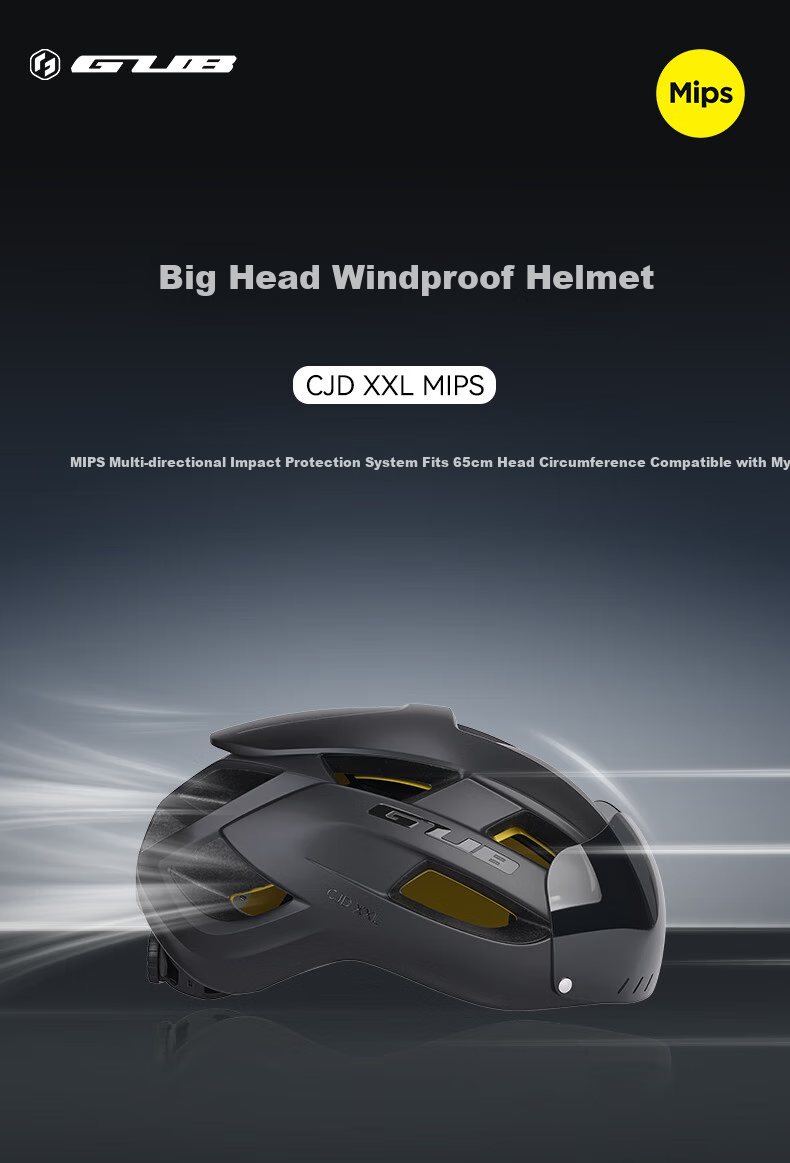 GUB Cycling Helmet MIPS Large Size with Tail Light and Visor for Men and Women Mountain Road Bike Safety Cap 1