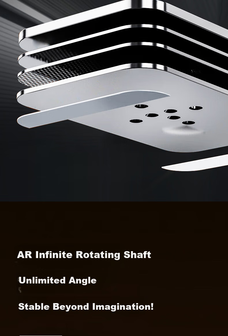 ALittleFlower Phone Stand, Desktop IPad Tablet Stand, Lazy Live Streaming Convenient Multifunctional Folding Adjustable Bedside Gaming PUBG Reading [Stable Dual-Rod] Student 2
