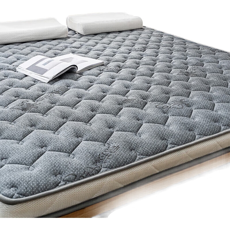 Матрас Dohia Home Textile, кокосовый латексный, для кровати 1.5 х 2 м, серый, 200*150 см