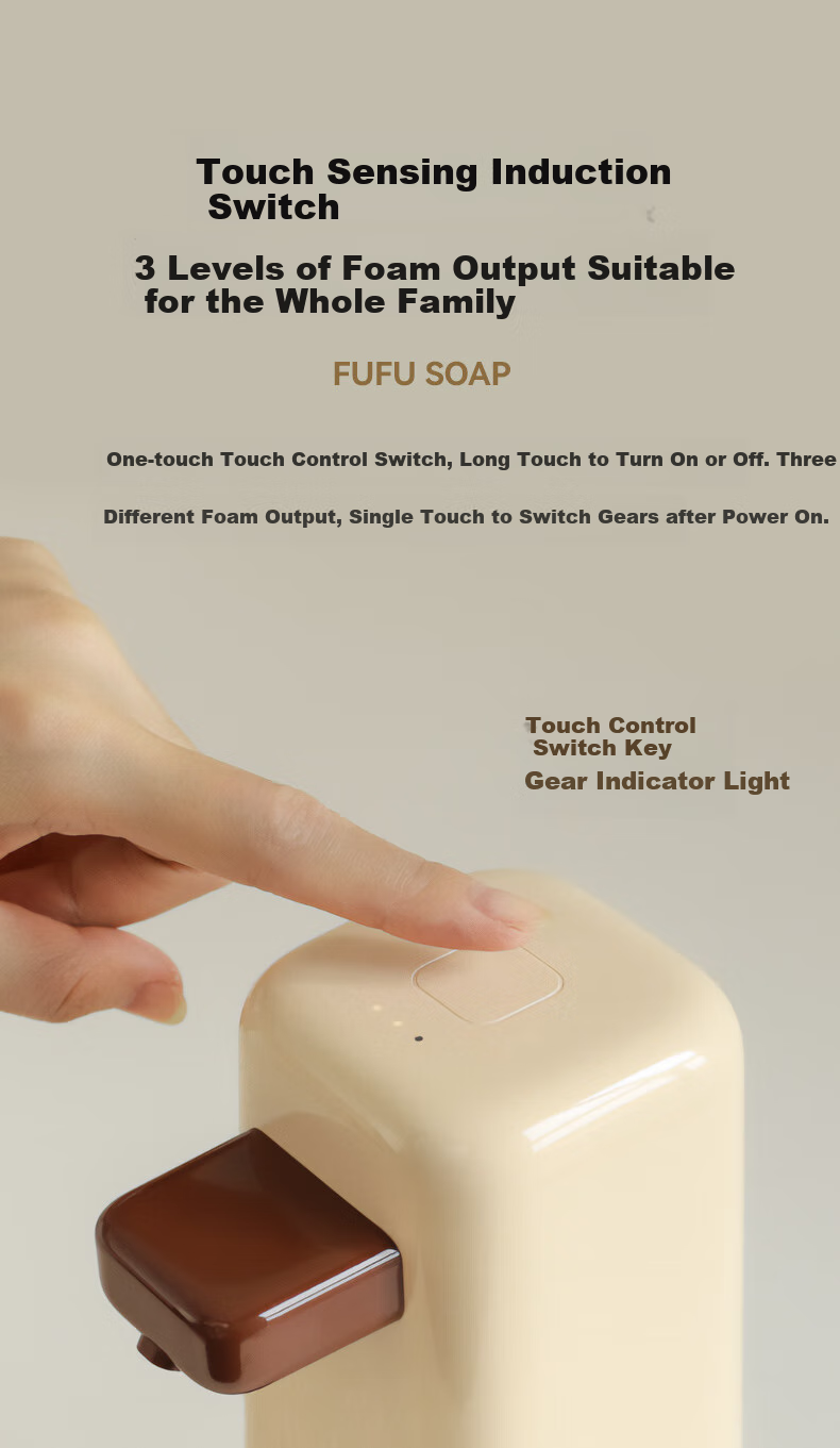 MUID Automatic Hand-Washing Machine with Smart Sensor Foam Dispenser, Child-Friendly No-Contact Bubble Maker, Multifunctional Soap Dispenser 6