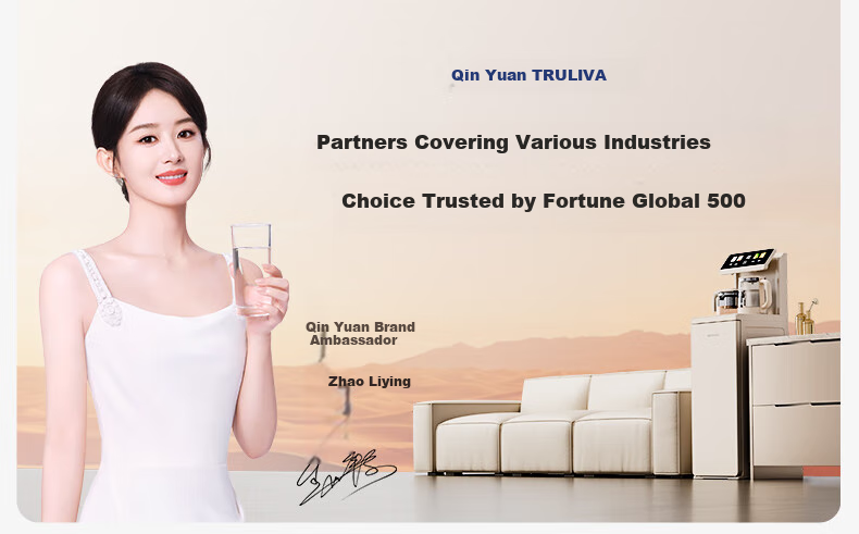 TRULIVA Tea Bar Machine, Home Multi-Functional Office Standing Water Dispenser, Bottom-Loading Water Tank, Fully Automatic Tea Bar Cabinet, High-End Living Room Use, Cooling And Heating Dual-Purpose, 2026 New Model 1