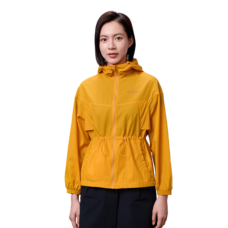 OUTDOOR PRODUCTS Women's Original Yarn Sun Protection Jacket 26 Spring Summer Camping UV50+ Lightweight Breathable Skin Jacket OFPF522401 Sunflower