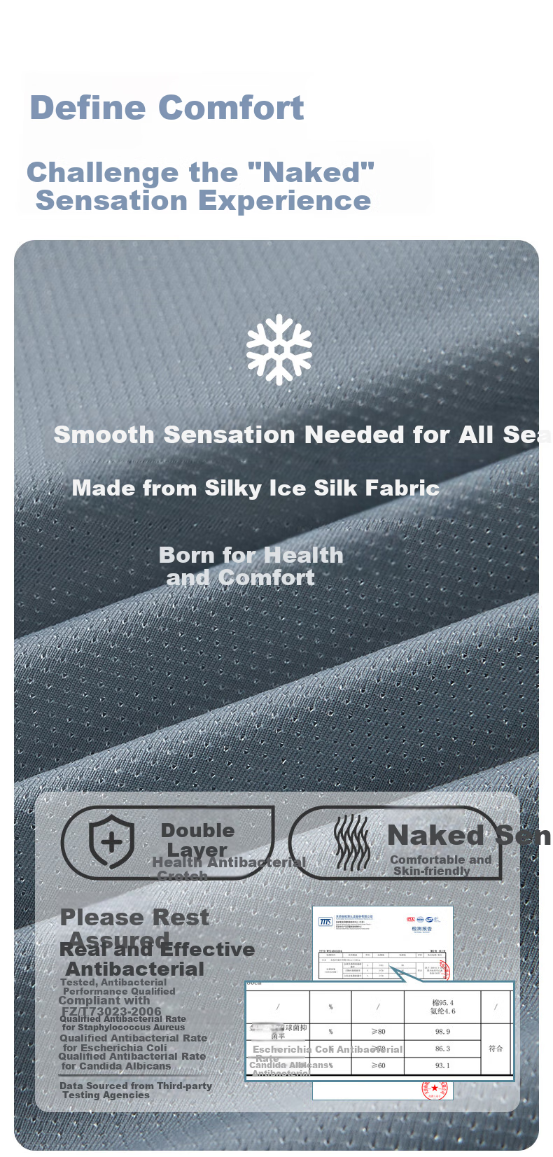 SEPTWOLVES Men's Underwear, Mesh Boxer Briefs, Seamless Breathable Shorts, Printed Shorts for Men, Four-Cornered Briefs 3