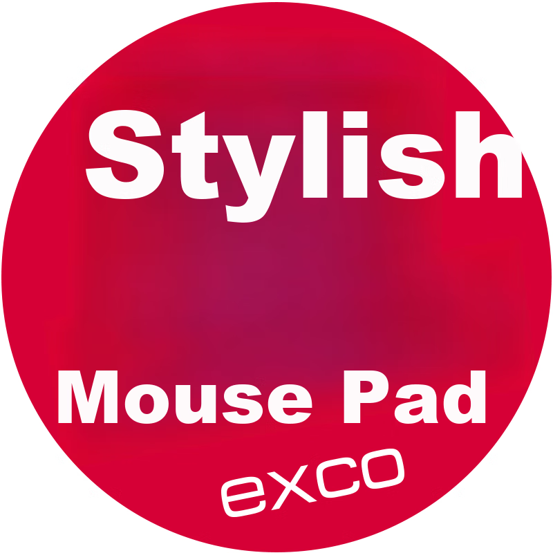 EXCO Crystal Black Mouse Wrist Rest, Ergonomic Mouse Pad, Wrist Support, Hand Rest, Wrist Cushion, Mouse Wrist Guard, Keyboard Hand Rest, Anti-Tendonitis Hand Protection 0386 1