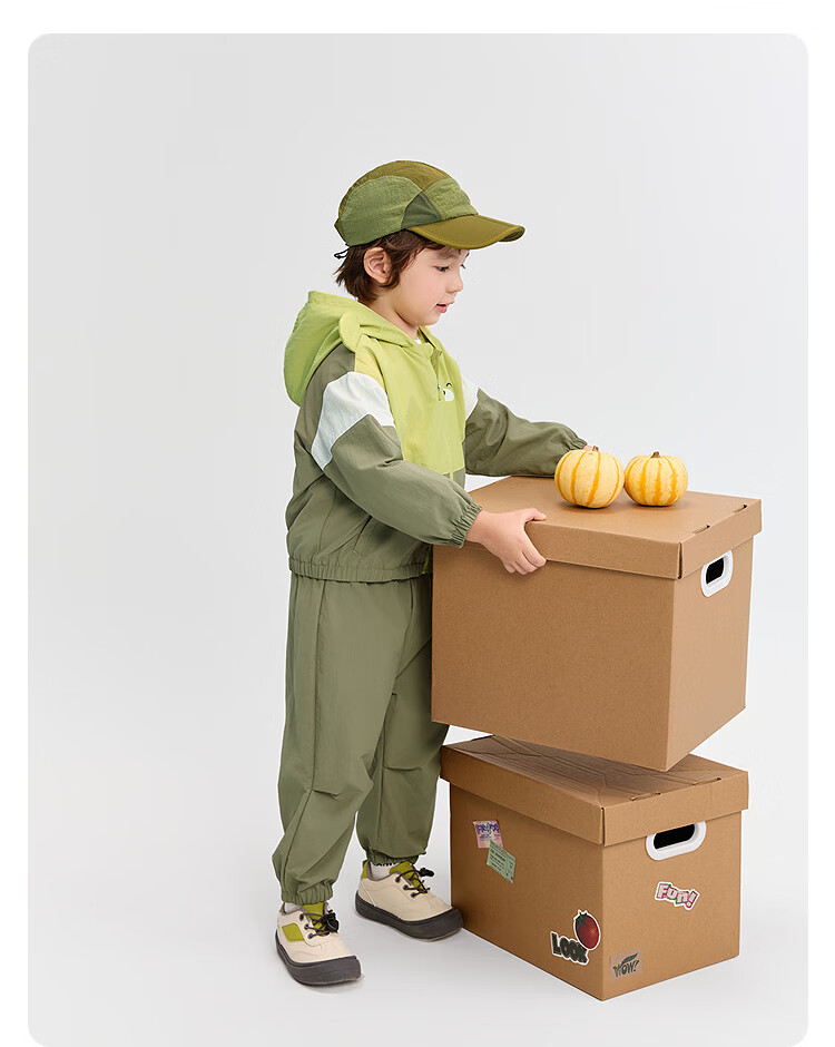 Balabala BalaOne Baby Set Children's Long Sleeve 2-Piece Set Boys Girls 2025 Autumn Outdoor 208325104205 10