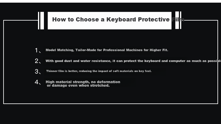 ECOLA Apple MacBook Air 11.6-Inch Laptop Keyboard Cover, Silicone Protective Film with Quick Keys in Traditional Chinese (A1370/A1465) 6