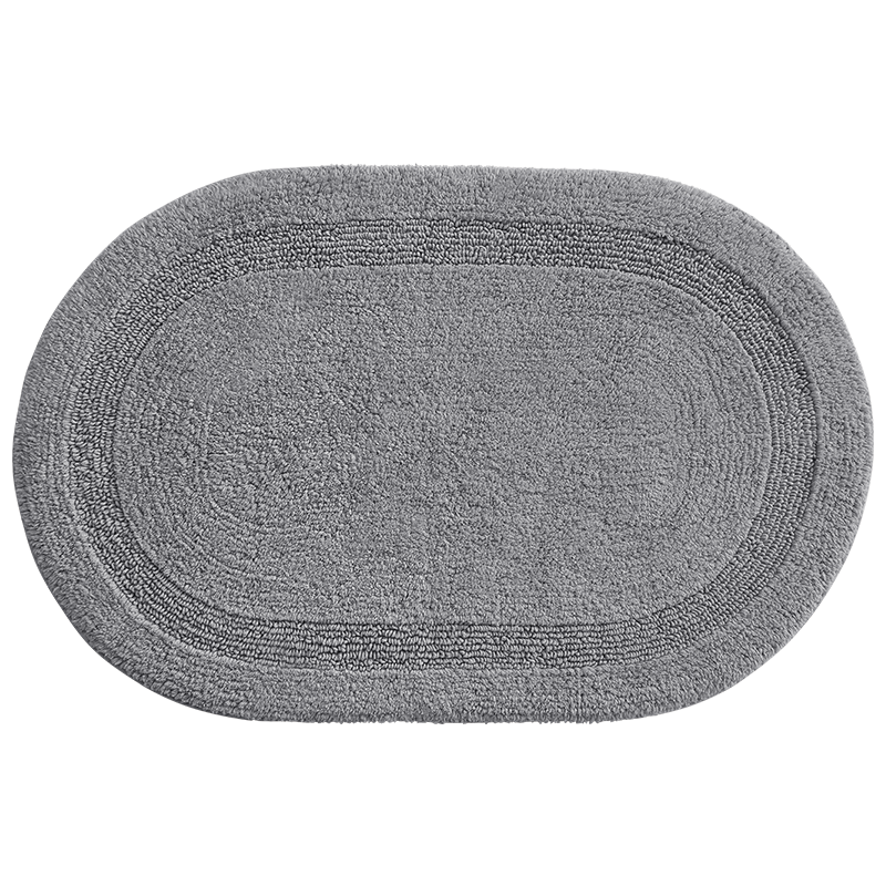 Boneng Bathroom Mat, Pure Cotton Hotel Towel, Entrance Absorbent Mat, Toilet Pad, Bathroom Foot Mat, 50x80cm