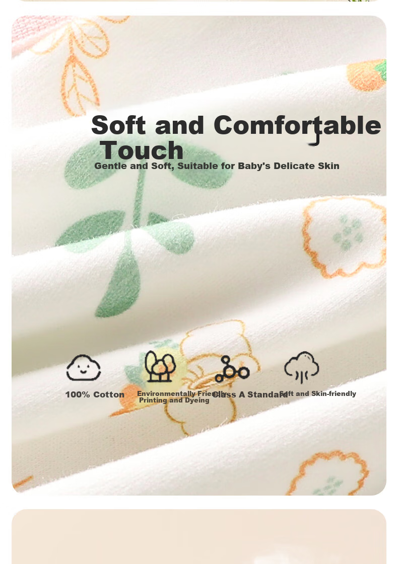 BOBDOG Baby Clothes, Pure Cotton, Autumn And Winter Newborn Onesie, Long Sleeve, 0-3 Months Infant Autumn Outfit, Romper, Monk Robe 3