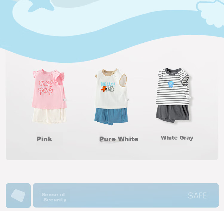 BALABALA Baby Short-Sleeve Set, Boys' Summer Outfit, Girls' Stylish Two-Piece Set, Fashionable And Cute, 209225119202 6
