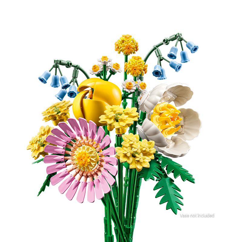 LEGO Building Blocks 10347, Sunshine Colorful Bouquet, Boys And Girls Children's Toy, Birthday Gift, Home Decor Ornament