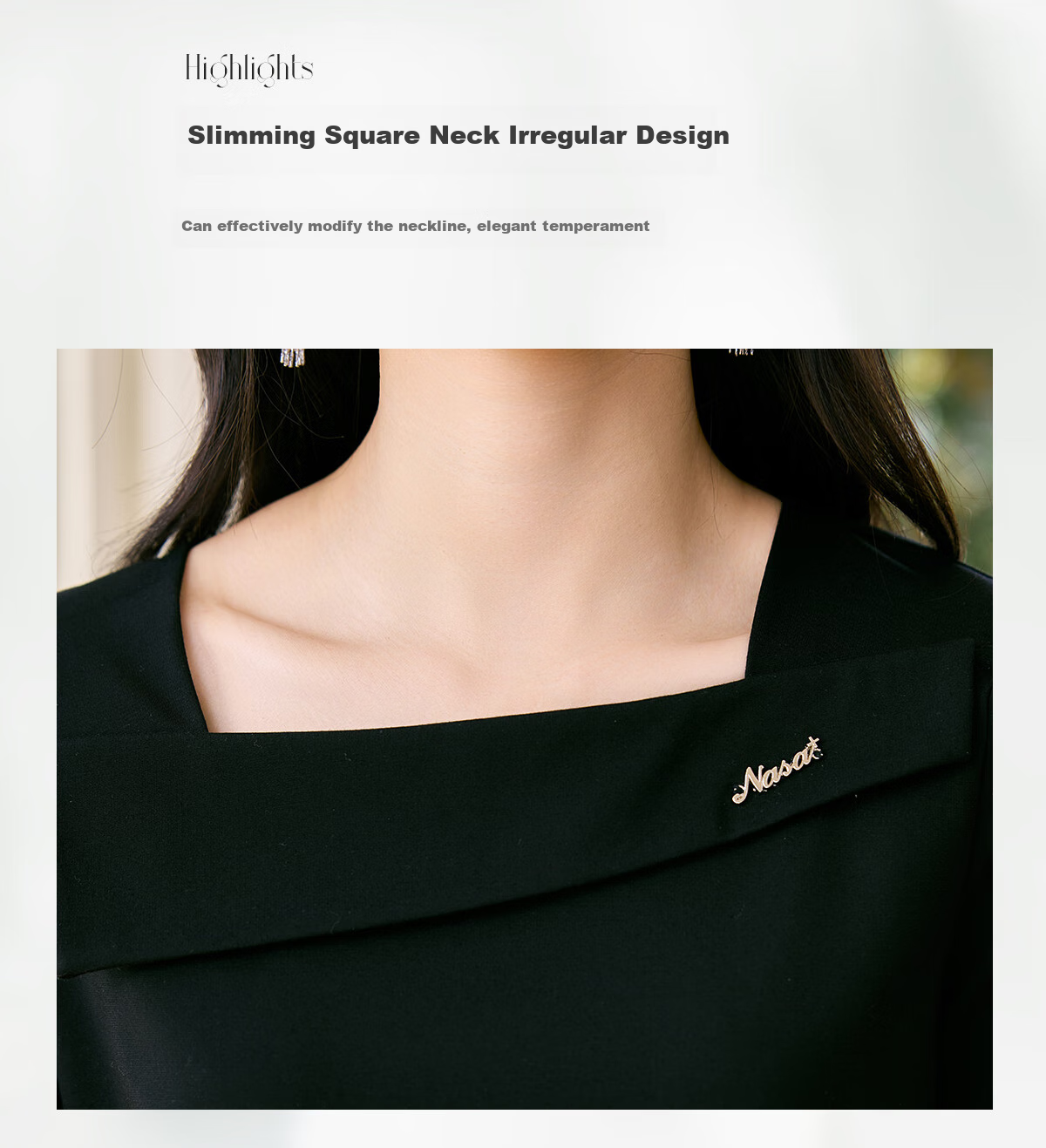 Taxiang Women's Short Sleeve T-Shirt with Square Neckline Design, Stylish Base Layer Top T52T007 5