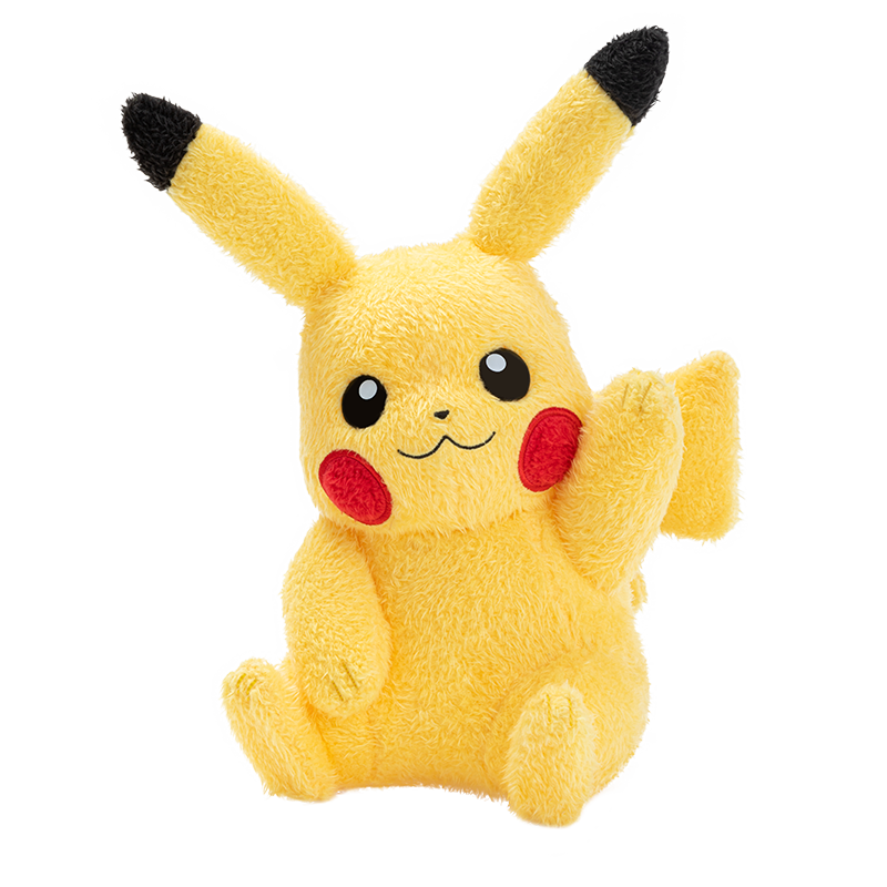 Lingdong Creative Pokemon Pikachu Soft Plush Toy Birthday Gift PVC Plush Doll Figurine
