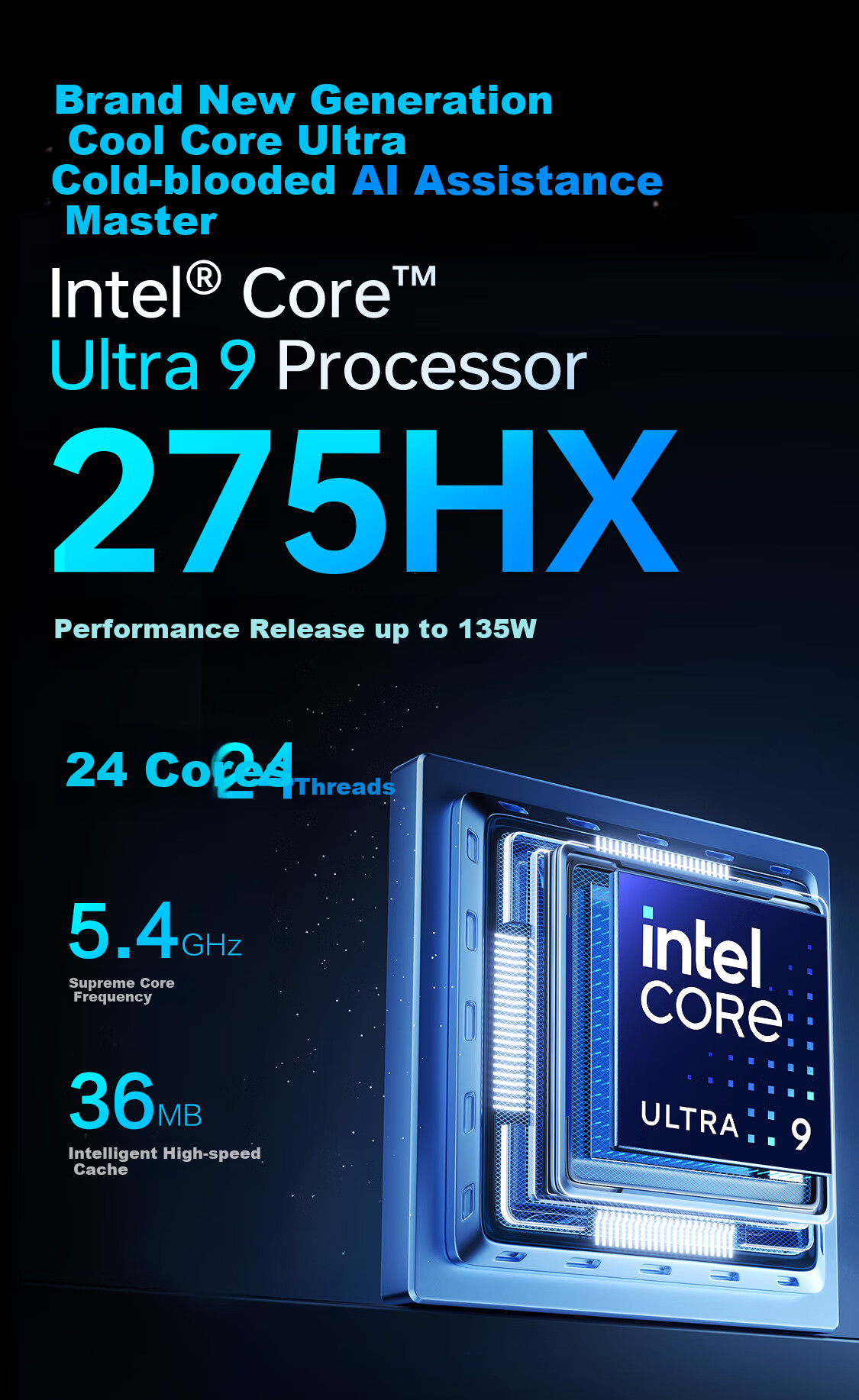 MACHENIKE Sunlight 18 Pro [RTX5080 Subsidies], 18-Inch Flagship AI Office Gaming Laptop (Core Ultra9 275HX 240Hz 32GB 2TB) 4