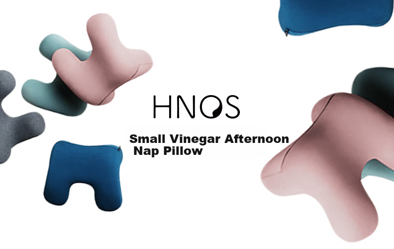 H.nos Large Nap Pillow for Adults, High School And Middle School Students, Office Supplies, Student Reclining Pillow, Nap Aid, Regular Gray Color 3