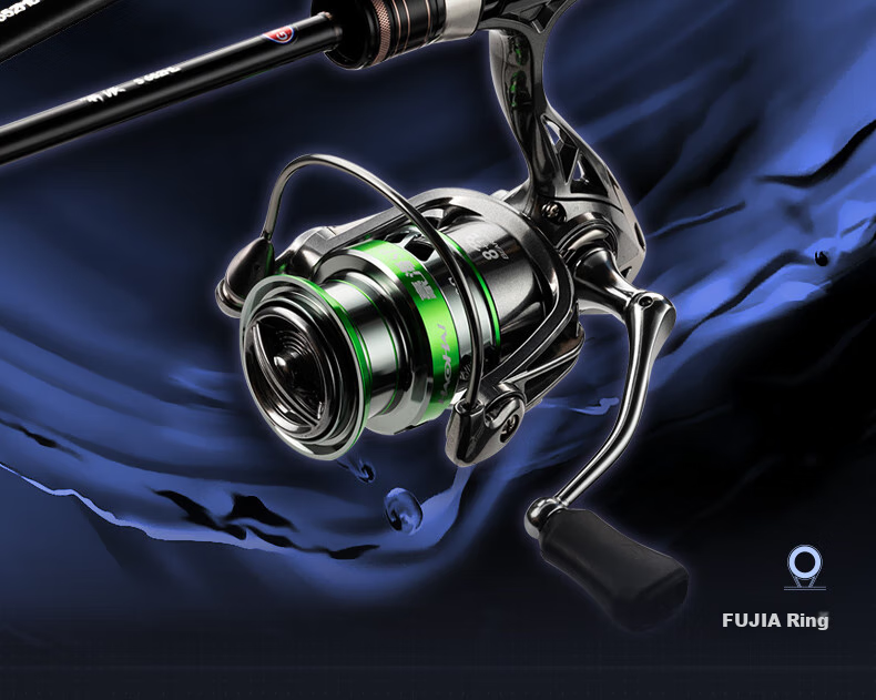 GW Fishing Rod, 2.34 Meters, M Action, Xiaolang Lure Rod, Insect Rod, Pistol Grip, Right-Handed, Baitcasting Reel, Lure Rod Set, Fishing Pole 1