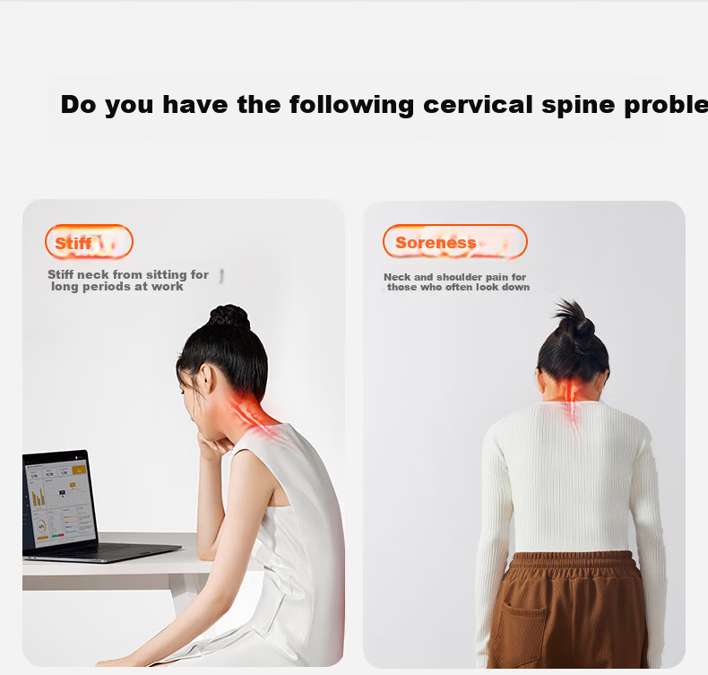 Keepfit Cervical Traction Device, Home Inflatable Neck Support, Massage Corrector, Neck Pillow, Spine Airbag Support, Fixed Neck Protector, Chin Rest, BI Mid-Autumn Festival Gift for Parents 3