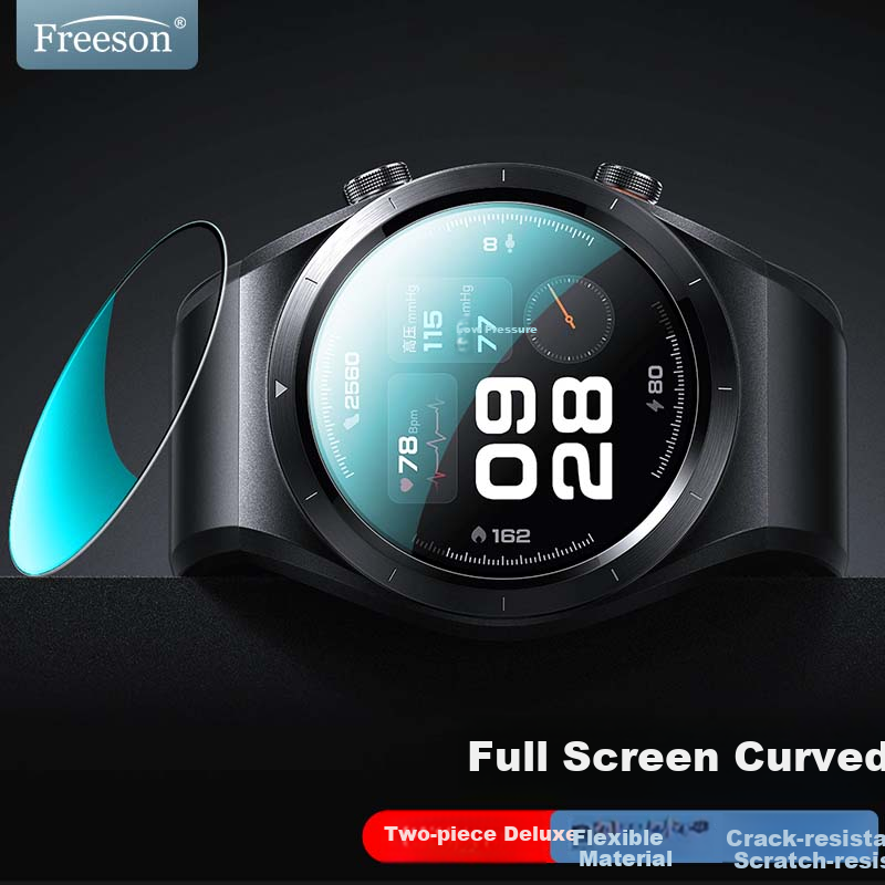 Freeson Compatible with Xiaomi Wrist ECG And Blood Pressure Monitor, High-Definition Screen Protector for Xiaomi Watch H1 Smart Sports Watch, Ultra-Thin Anti-Scratch Protective Film [Two-Pack]
