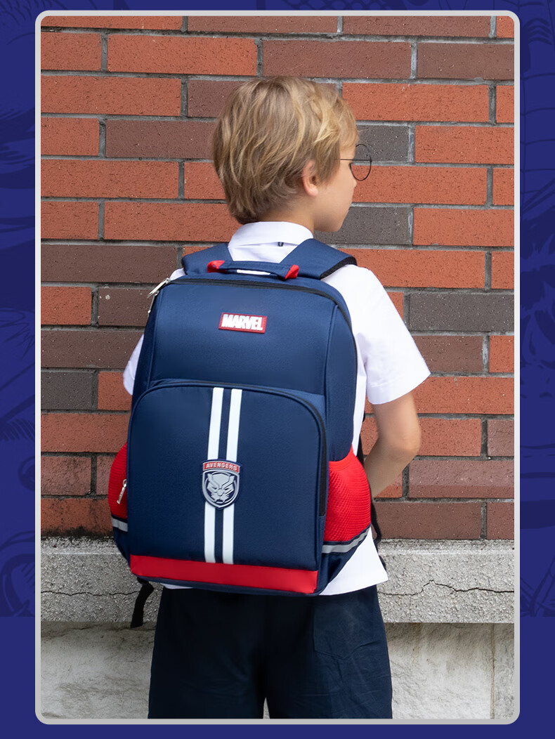 Disney Backpack Primary School Students Grades 3-6 Stationery Set Marvel Gift Box Birthday Present Study Kit 7