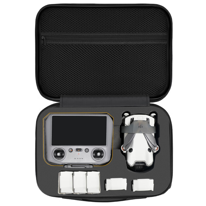 Жесткий кейс Qiye для DJI Mini 4 Pro, сумка для хранения с кодовым замком, плечевая сумка для аксессуаров дрона