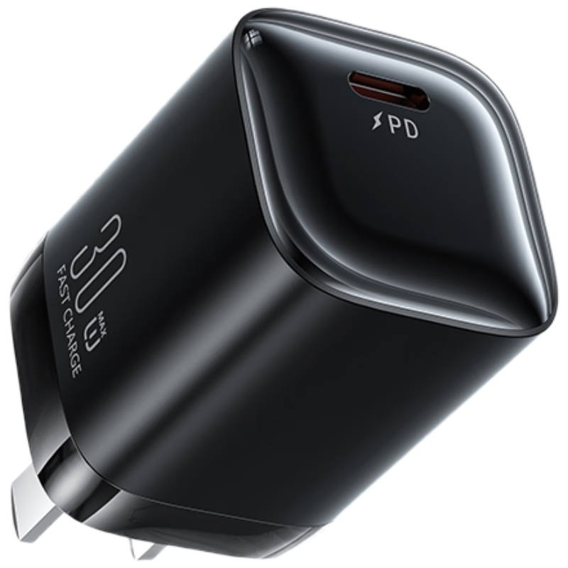 Nengshi Apple 16 Charger, PD30W Gallium Nitride Charging Head, Suitable for IPhone 16/15 Pro Max/14 Plus, 20W Tablet Type-C Plug, Black