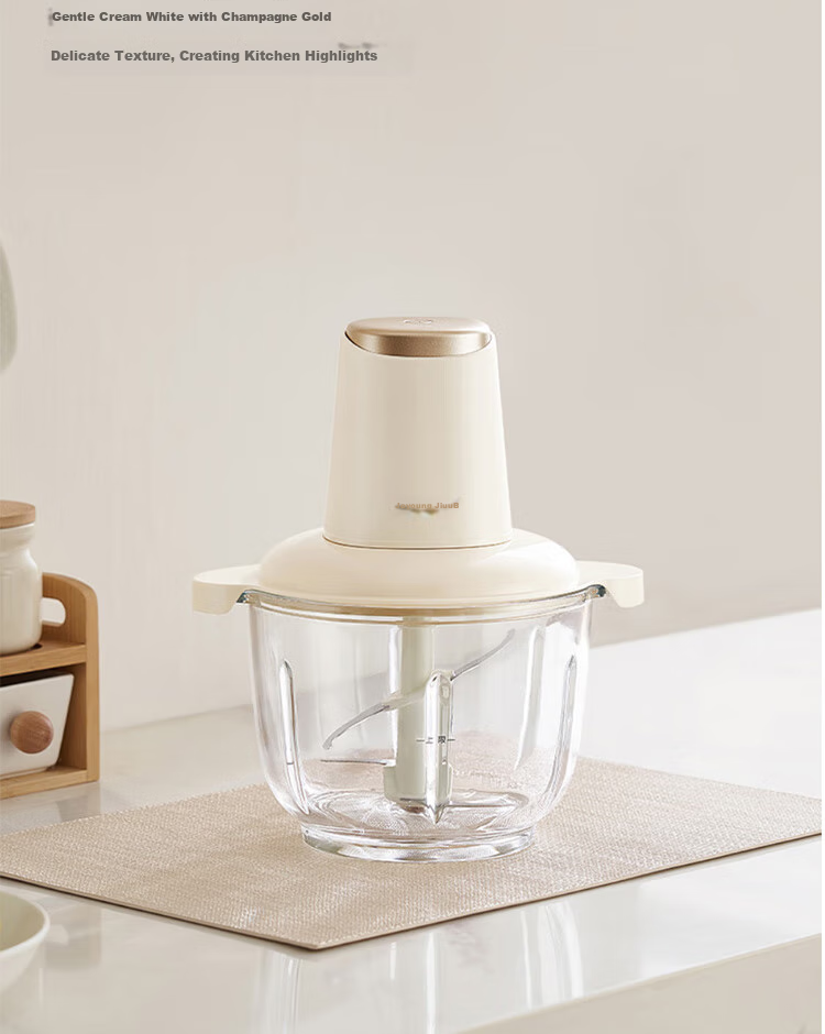 Joyoung Home Use 2.2L Electric Meat Grinder, Multifunctional Food Processor, Mincing Machine for Dumpling Filling And Garlic Paste, Stainless Steel S22-LA355 7