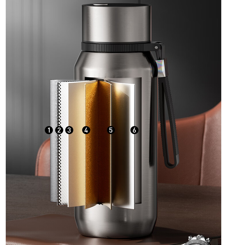 NRMEi Insulated Men's Tea Separation Magnetic Spring Tea Business Portable Car Magnetic Suction Water Bottle 14