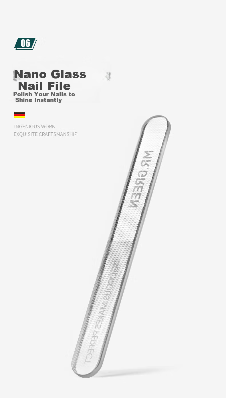 MR.GREEN German Nail Clipper Set, Wedding Gift for Women, Removes Dead Skin, Trims Nails, Manicure Tools, Blackhead Remover, Acne Needle, Ear Pick, Tweezers, Imported Stainless Steel Manicure Gift Box, 9-Piece Set Mr-6040 9