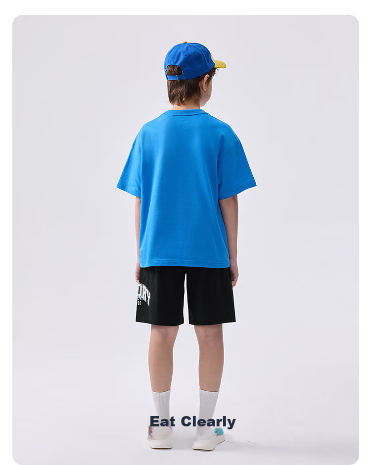 BALABALA Children's Clothing, Kids' Pants, Summer Thin Shorts, 2025 Boys' Knee-Length Shorts, Quick-Drying Breathable, 208225109102 9