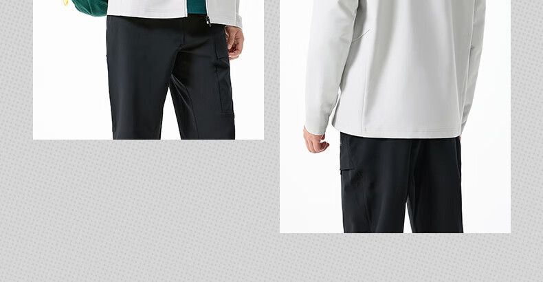 361° Men's Autumn Winter Aerogel Rainproof Water-Repellent Stand Collar Sports Outdoor Jacket Windbreaker 652534613-2 2