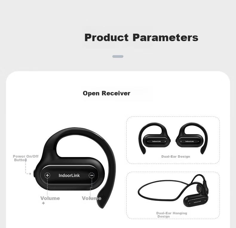 IndoorLink Wireless Tour Guide System for One-To Government And Enterprise Reception, Factory Tours, Exhibition Halls, Project Inspections, High-End Business Meetings, And Team Guiding 24