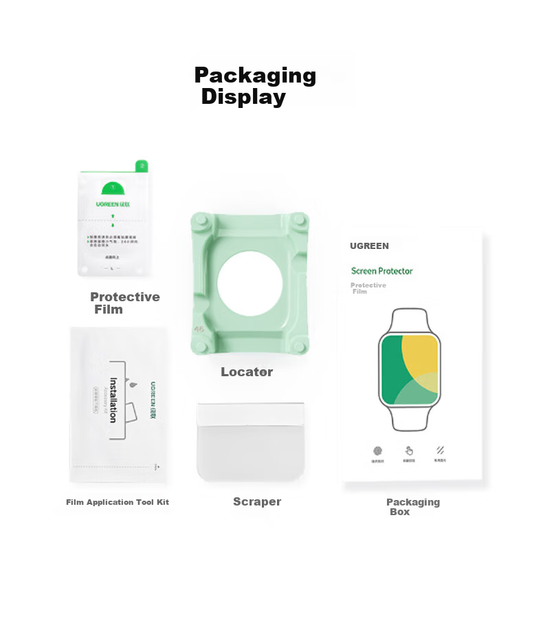 UGREEN [Compatible with S11/S10 | Special Offer: 3 Pieces] Suitable for Apple Watch S11/S10 Screen Protector, 46mm Hydrogel Film, Non-Tempered Glass Film 27