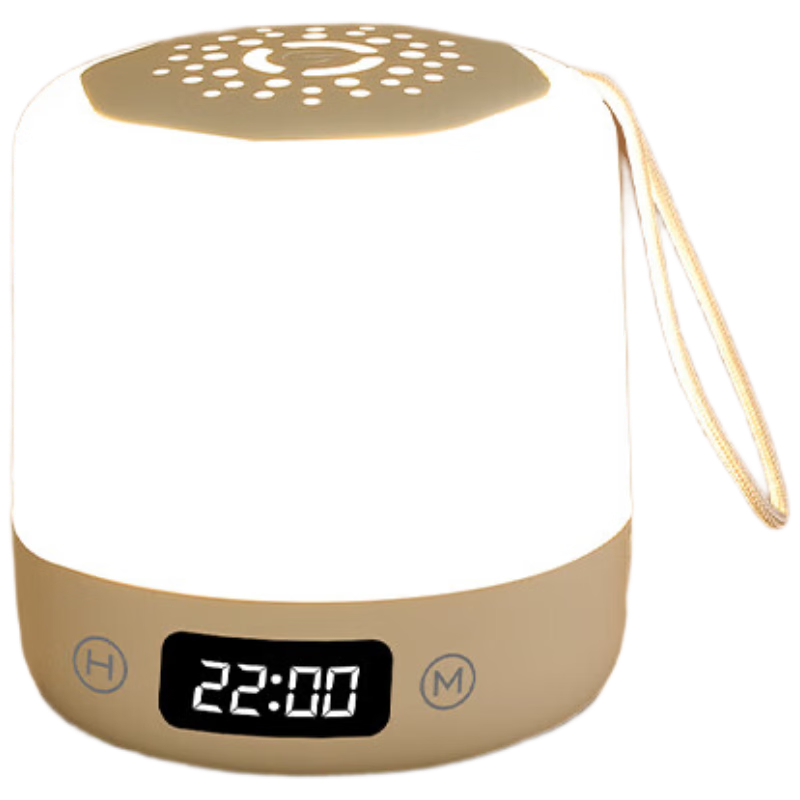 Jingqian Rechargeable Night Light Baby Feeding Bedroom Bedside Clock Sleep Companion Nightlight Dorm Atmosphere Lamp