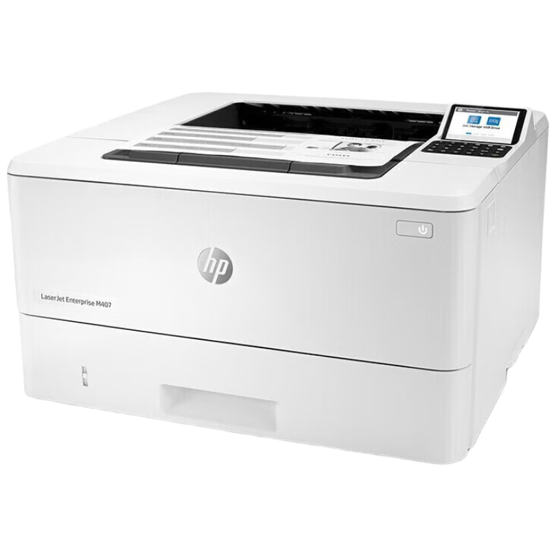 HP Commercial M407dn Automatic Duplex Laser Printer, Professional Office Use, Wired Network Sharing Printing, On-Site Installation + 1-Year On-Site Warranty