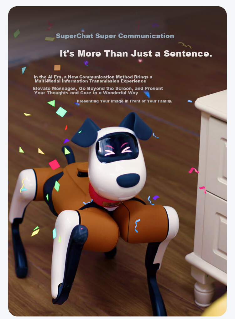 WEILAN Alpha Robot Dog, BabyAlpha A2 Ultra, Dream Cyber, Artificial Intelligence AI Companion Robot, Children's Gift 8