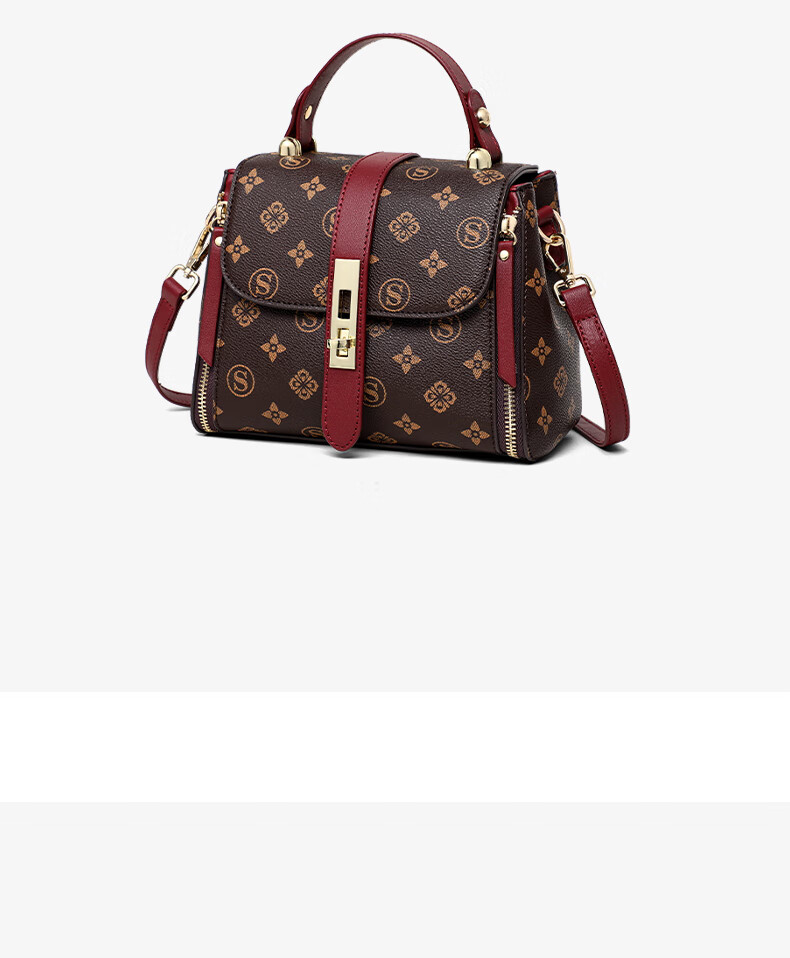 Aiqinghai Crossbody Bag, Women's Handbag, Large Capacity Shoulder Bag, Light Luxury Brand, Practical Birthday And Mother's Day Gift for Mom 5