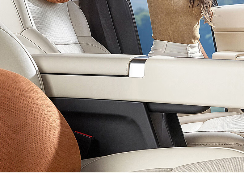 Buleishen Car Headrest, Neck Pillow, Lumbar Support Cushion, Backrest Pillow for Tesla, Mercedes-Benz And General Use 5