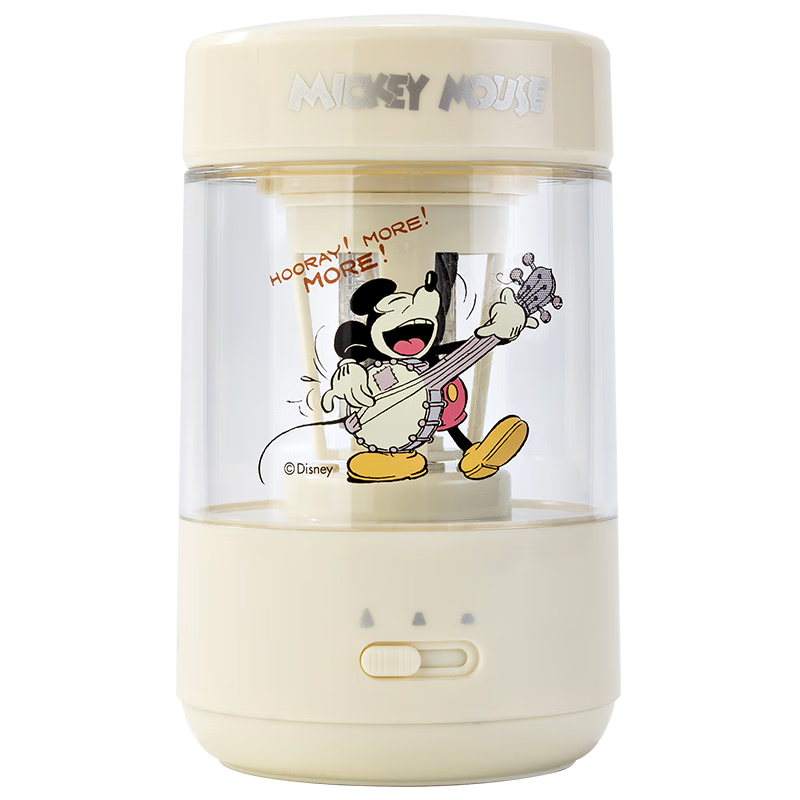 Disney Automatic Electric Pencil Sharpener for Elementary Students Mickey Stationery Learning Supplies