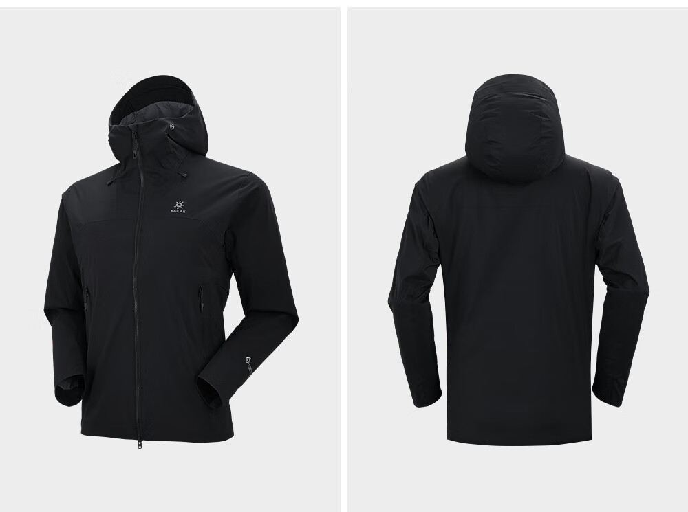 KAILAS Thunderbird LT Hooded Soft Shell Jacket, GTX Windproof Lightweight Breathable Mountaineering Hiking Coat for Me 6