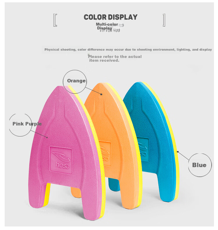 Hosa Coach Recommended Swimming Kickboard Leg Clip Training Adult Children Swim Aid Board 8 Figure-8 Professional Swim Training Aid 6