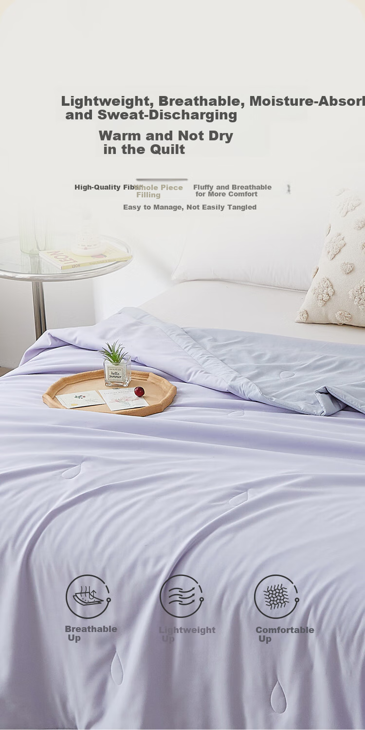 AiSleep Air Conditioning Quilt, Summer Cool Quilt, Double Thin Quilt, Summer Bedding, 200*230cm 4