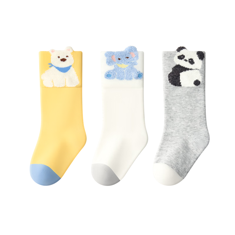 Baby Newborn Socks Spring Summer Pure Cotton Class A Toddler Summer Children's Socks Unisex Baby Loose Top Mid-Calf Socks