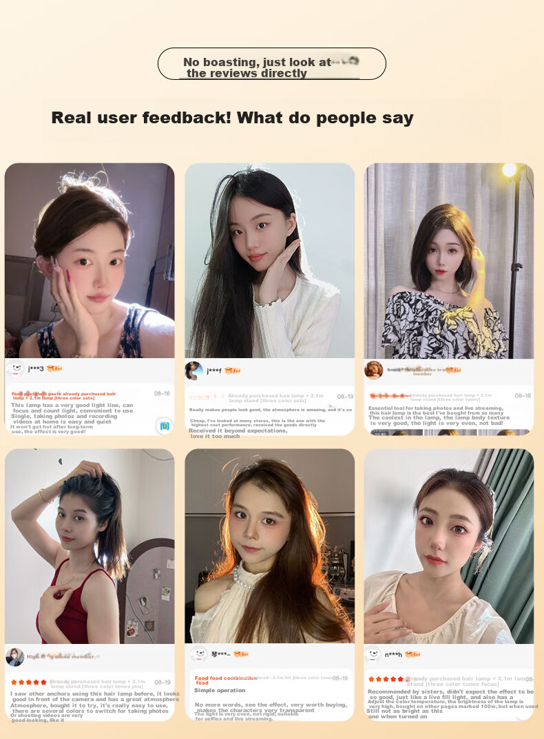Beiyang Hair Light, Live Streaming Background Atmosphere Light, Live Streaming Fill Light, Host Backlight Contour Light, Goddess Spotlight, Douyin Professional Photography Spotlight, Top Light 1