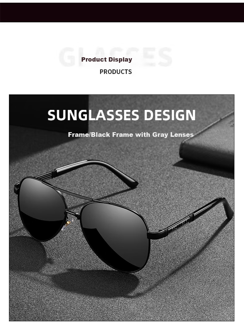 FENCHI Flying Sunglasses for Men, Driving-Specific Glasses, 2025 New Model, Anti-Glare, UV Protection, Polarized Driving Sunglasses 10