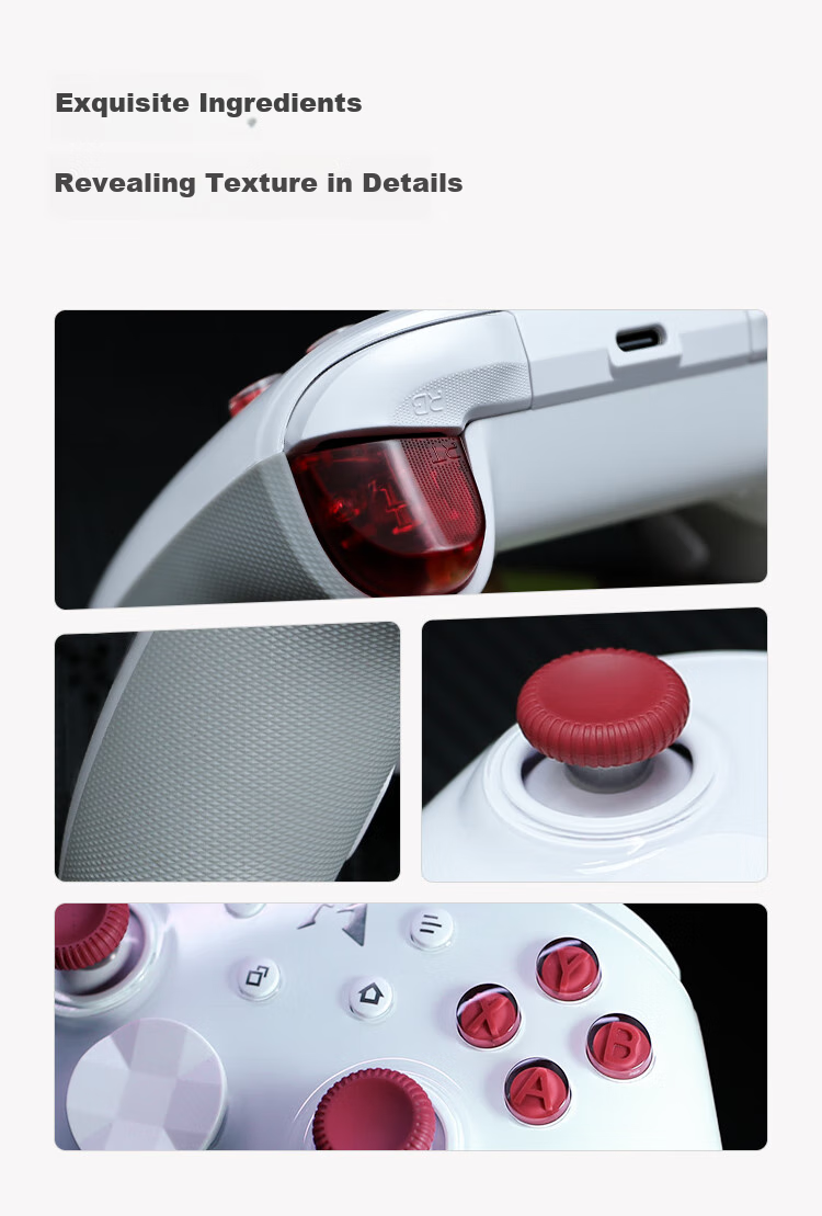 MOBAPAD Tiger's Belly 2 Game Controller Wireless Controller PC Version NS2 One-Button Wake-Up Switch 2/switch Bluetooth Steam Xbox-Like Pokemon Black 15